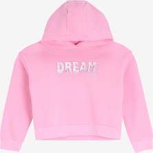 Jeep Baskılı Kız Çocuk Pembe Sweatshırt J4WG-SWT7564