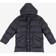 Jeep Siyah Erkek Çocuk Şişme Mont C4WB-MNT4603