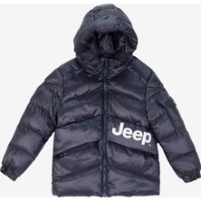 Jeep Lacivert Erkek Çocuk Mont J4WB-MNT7769