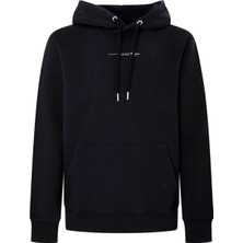Pepe Jeans Kapüşon Yaka Siyah Erkek Sweatshırt PM582561 999 Dave Hoodıe