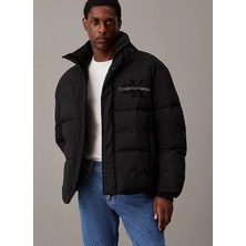 Calvin Klein Jeans Chenılle Puffer Siyah Erkek Mont J30j326101beh