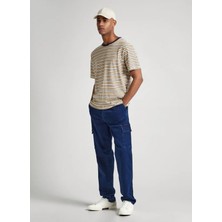 Pepe Jeans Normal Bel Relaxed Erkek Denim Pantolon PM207644-000 Relaxed Jeans Cargo