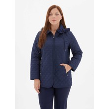 Selen Lacivert Kadın Mont 24ksl6114