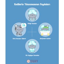 Silky Pet Wash Kedilere Özel Doğal Aloevera Özlü Şampuan - 400ml
