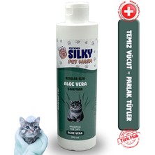 Silky Pet Wash Kedilere Özel Doğal Aloe Vera Özlü Şampuan - 250ml