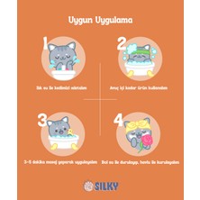Silky Pet Wash Kedilere Özel Doğal Kavun Özlü Şampuan - 250ml