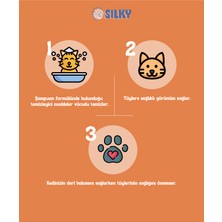 Silky Pet Wash Kedilere Özel Doğal Kavun Özlü Şampuan - 250ml