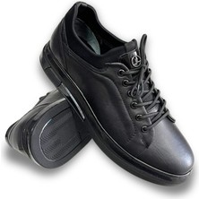 Lisans Deri Bağcıksız Model Sneaker