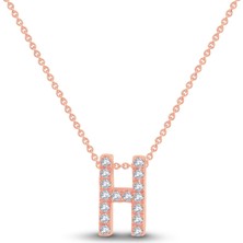 Luna Diamond 0.07 Karat Tasarım Pırlanta Kolye