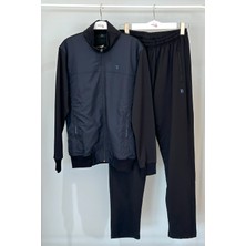 REMSA Erkek Likralı Penye Eşofman Takımı 3712 Lacivert