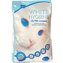 SIVOCAT White Hygiene Ultra Compact Kedi Kumu 6 Litre