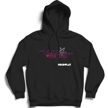 The Fame Coldplay, Stars Shine For You, Rock Metal Müzik Grubu Pamuk Kapüşonlu Sweatshirt Hoodie