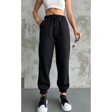 Kadın 3 Iplik Şardonlu Jogger Alt Eşofman