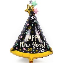 Vipfoni Folyo Balon 84CM New Year Şapka