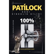 Patidoor Patilock Kedi Sineklik Kilidi - Siyah