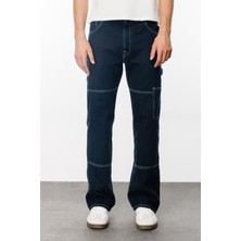 Denim Trip Montero Carpenter Fit Koyu Indigo Utility Erkek Jean Pantolon