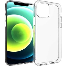 Tekno Grup Apple Iphone 14 Pro Kılıf Lüx Şeffaf Yumuşak Süper Silikon Kılıf + Nano Ekran Koruyucu