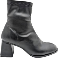 Çiğdem Kundura Fiorenze Kadın Topuklu Streç & Çorap Bot - Fiorenze - Siyah - 40