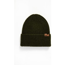 Beanie Regular Fit Haki Bere