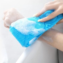 Artukya Çift Taraflı Silikon Vücut Fırçası – Banyo Ve Peeling İçin Masaj Etkili