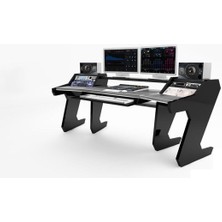 Monodesk Pro Edition Stüdyo Masası Parlak Siyah 260 Cm.