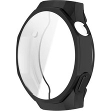 Huawei Gt 5 46MM Kılıf Kasa Koruyucu Silikon Ekran Koruyuculu