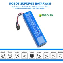 Robo-Mi 360 S9 Robot Süpürge Bataryası 14.4V - 7000.mAh