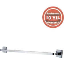 Çelik Banyo Paslanmaz Pirinç Tamay Havluluk 50CM