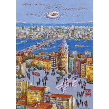 KS Games Iconic Galata 500 Parça Puzzle