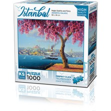 KS Games Hagia Sophia And Ferry 1000 Parça Puzzle