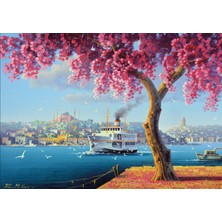 KS Games Hagia Sophia And Ferry 1000 Parça Puzzle