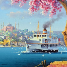 KS Games Hagia Sophia And Ferry 1000 Parça Puzzle