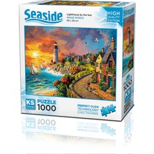 KS Games Lighthouse By The Sea 1000 Parça Puzzle