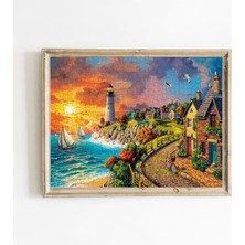 KS Games Lighthouse By The Sea 1000 Parça Puzzle