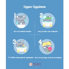 Silky Pet Wash - Kedilere Özel Tüy ve Deri Bakım Şampuanı - 250ML
