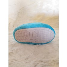 Efsun Köpek Figürlü Peluşlu Kaymaz Yumuşak Esnek Tabanlı Günlük Anaokulu Kışlık Erkek & Kız Çocuk Panduf