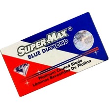 Supermax Blue Platinum Tıraş Bıçağı 1 Adet 5'Li Kutu Jilet (5 Adet Yaprak Jilet)