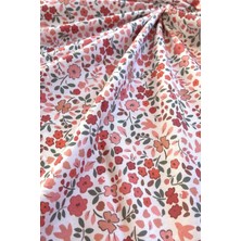 Çıtır Çiçek Desenli Pamuk Poplin Kumaş / Dry - 98