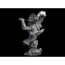 Internos Design Luffy Gear 4 Anime Snakeman Figür - 10 cm