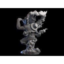 Internos Design Luffy Gear 4 Anime Snakeman Figür - 10 cm