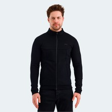 Slazenger VISUAL Erkek Sweatshirt Siyah