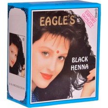 Eagle's Orijinal Hint Kınası Saç Boyası Siyah - Black Henna - XPR7181-7633