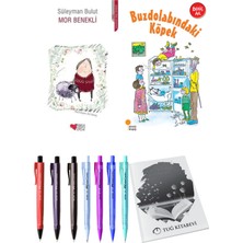 Buzdolabındaki Köpek ve Mor Benekli 2'li Set + Hediyeli