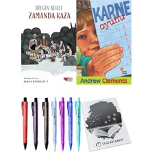 Karne Oyunu ve Zamanda Bisikleti 3 Zamanda Kaza 2'li Set + Hediyeli