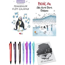 Altı Kırk Dört Dalgası ve Penguenler Flüt Çalamaz 2li Set + Hediyeli