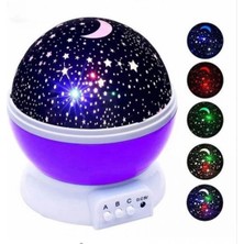 Çerçici Starmaster Klc-03 3 x Kalem Pilli + 5 Volt Yıldız Yansıtmalı Küre Tip Gece Lambası