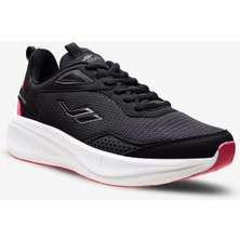 Lescon Street Runner 2  Koşu Ayakkabı - Siyah-Fuşya - 37
