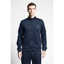 Lescon Lacivert Erkek Fermuarlı Sweatshirt 23B-1110