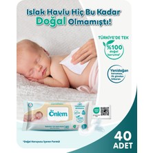 Önlem Yenidoğan ve Hassas Bakım Islak Havlu 3 x 40 ( 120 Adet )