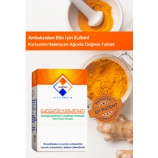 Custom Supplements® 37.5 Mg Kurkumin + 10 Mcg Selenyum Ağızda Dağılan Tablet (30 Tablet) Patentli Formülasyon